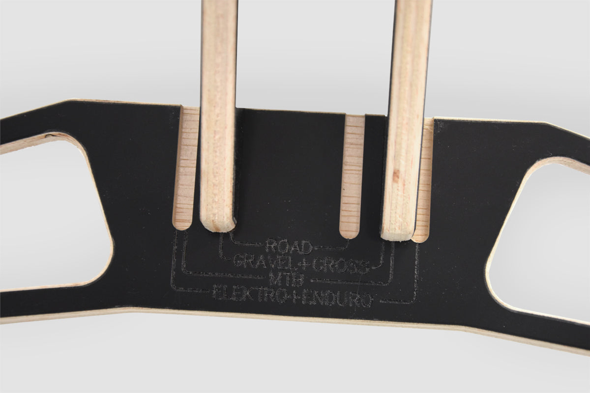 Verstellbarer Ständer für 4 Fahrräder