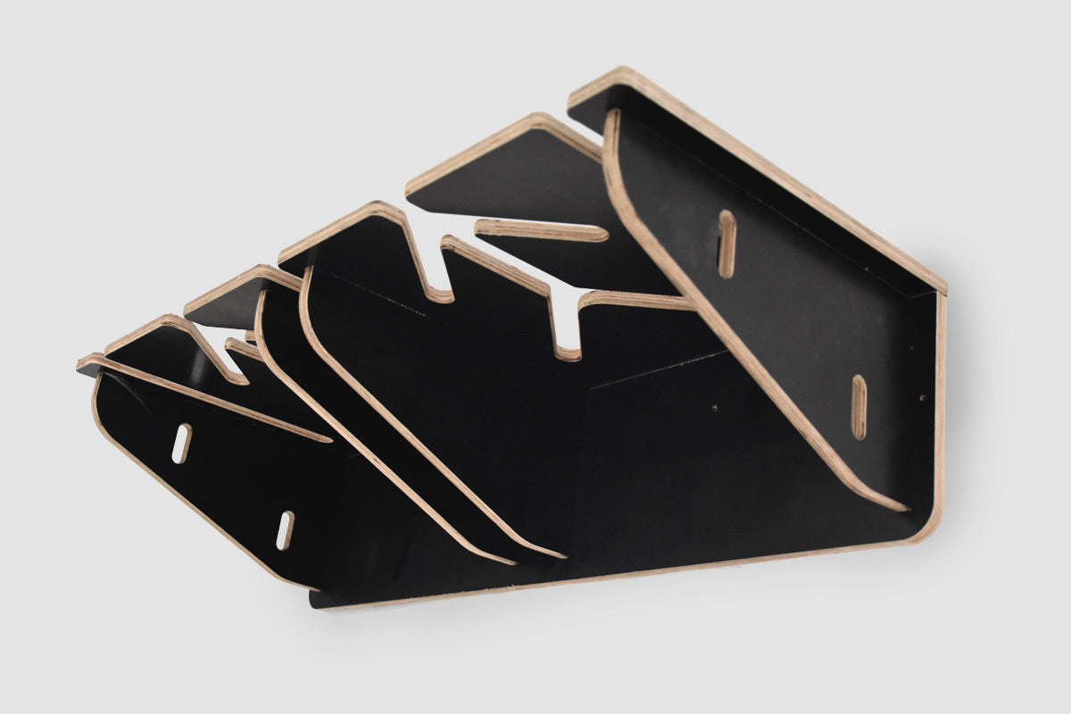 Ski Wandhalter für 6 Paar Skier und Stöcke